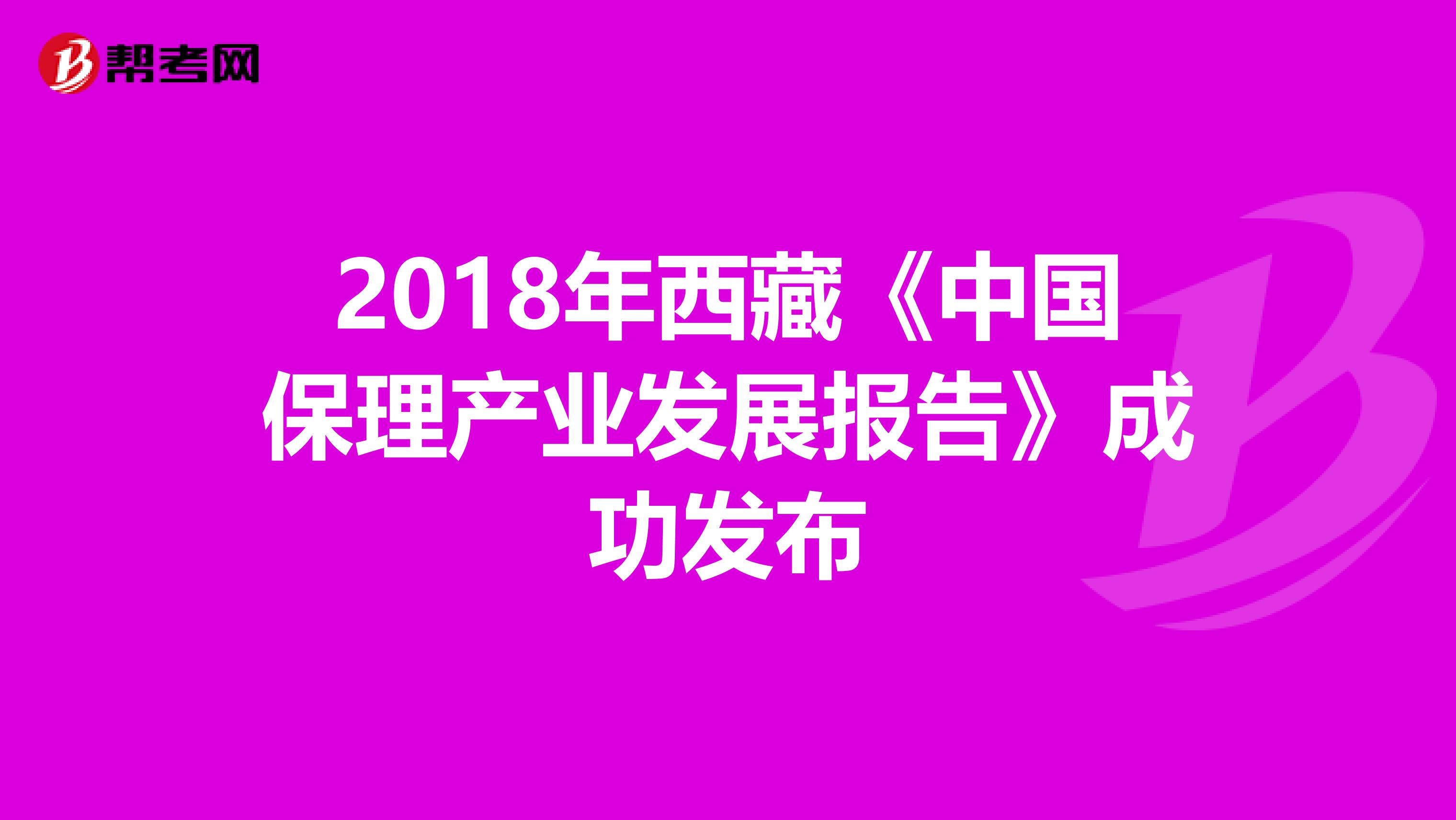 2018年西藏《中国保理产业发展报告》成功发布