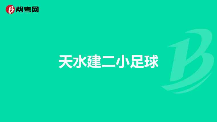 天水建二小足球
